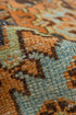 Antique Baktiary Runner Rug (3' x 10')